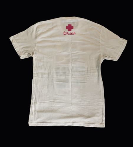 Pink Dolphin Men's Nautical Flags Tee T-Shirt White Graphic Small - Thumbnail 3