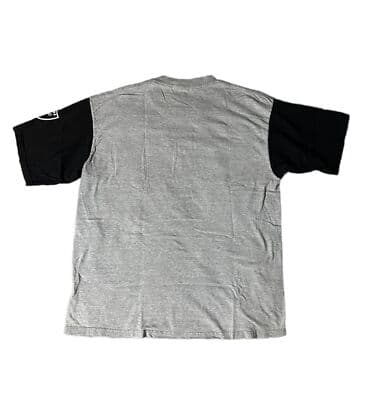 Vintage Y2K NFL Raiders Colorblock T-Shirt Tee Mens Large - Thumbnail 3