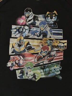 Voltron Legendary Defender Paladins Long Sleeve Strike T-Shirt Mens Large - Thumbnail 2