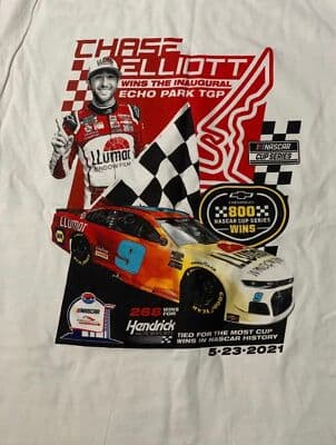 Brand new Nascar chase elliott t-shirt Mens size Large - Thumbnail 2