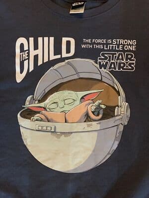 Sweatshirt The Child Long Sleeve Mandalorian shirt Womens XL - Thumbnail 3