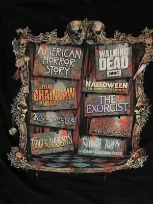 Universal studios park Halloween Horror Nights 26 T-Shirt Adult Small - Thumbnail 2