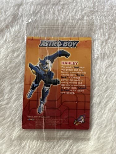 ASTRO BOY PROMO CARD 2003 HARLEY FACTORY SEALED - Thumbnail 2