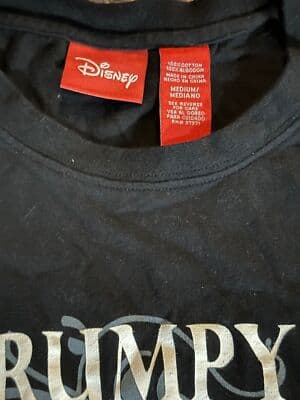 Womens Disney Grumpy 3/4 Sleeve Shirt - Thumbnail 5