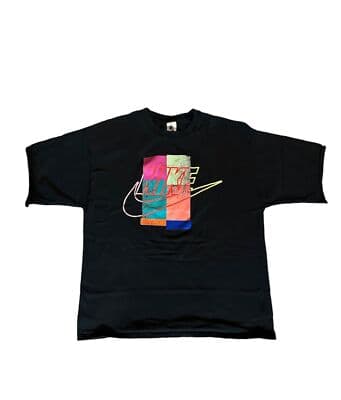 NikeLab x Atmos Air Max 2 Light T-Shirt Black Retro Cut-Off Sleves - Thumbnail 2