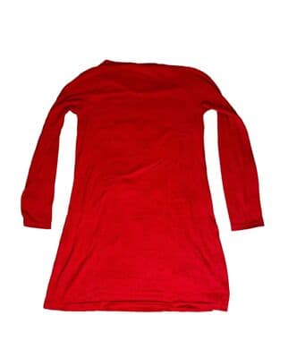 Peanuts Snoopy Munki Munki Nightgown Nightshirt Christmas Red Womens Large - Thumbnail 3