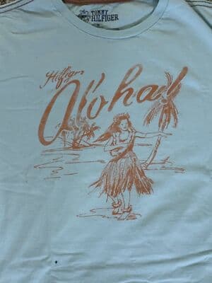 Tommy Hilfiger Aloha Graphic Hawaiian T-Shirt Medium - Thumbnail 2