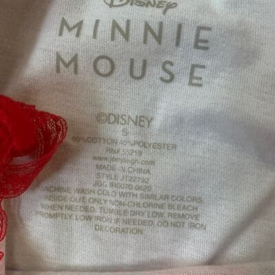 Upcycled Minnie Mouse Dress Adult Womens medium Handmade - Thumbnail 6