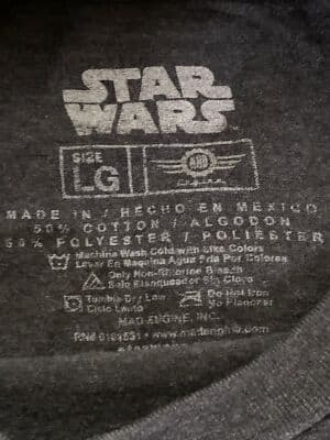 STAR WARS EPISODE VII BOX BATTALION T-SHIRT Men’s Large Mad Engine - Thumbnail 3
