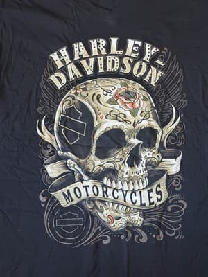 Harley Davidson Nassau Bahamas Shirt Women L Black Short Sleeve T-shirt - Thumbnail 4