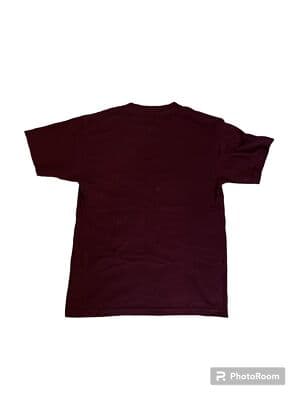 Mens medium Diamond Supply T-Shirt Burgandy white - Thumbnail 3