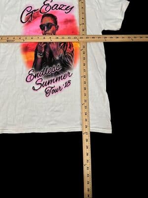 G-Eazy Summer Tour 2018 Concert T-Shirt size small - Thumbnail 2