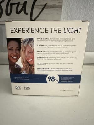 Revive LIGHT THERAPY Acne Treatment Skincare Device New In Open Box - Thumbnail 3