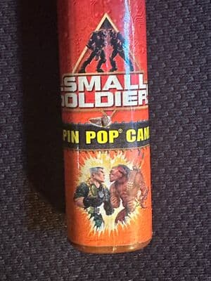 Vintage SMALL SOLDIERS Movie GORGONITES Archer Toy Action Figure Spin Pop 1998 - Thumbnail 4