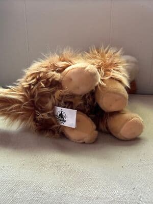Disney Parks 12" Lady & The Tramp Plush Live Action Dog Cocker Spaniel Realistic - Thumbnail 4