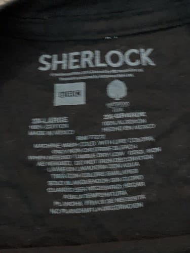 SDCC 2015 BBC Exclusive Get Sherlock Holmes T-Shirt “Sherlock San Diego 2015” - Thumbnail 5