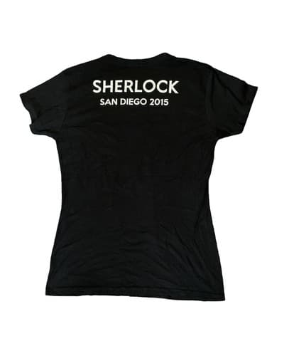 SDCC 2015 BBC Exclusive Get Sherlock Holmes T-Shirt “Sherlock San Diego 2015” - Thumbnail 2