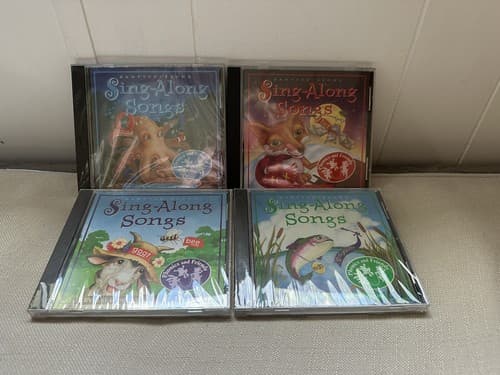 Hampton Brown Level A B C & D Phonics Sounds Letters Sing Along Songs CDs lot 4
