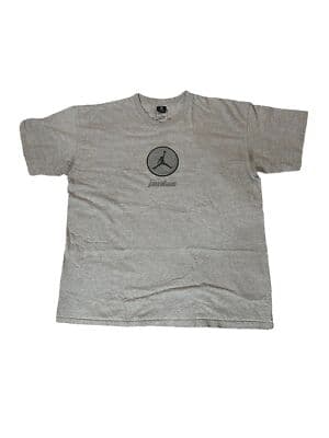 Jordan Shirt Adult XXLarge Gray Michael Jordan Basketball Jumpman Mens