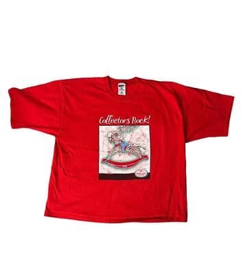 Vintage Hallmark Womens Christmas Rocks T-Shirt 2XL