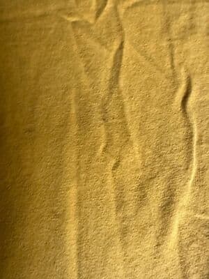 Mens Vintage 90s XL Champion Spellout Embroidered T-Shirt Yellow - Thumbnail 5