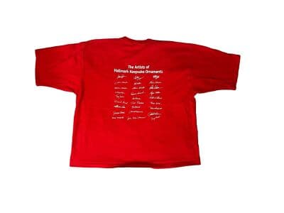 Vintage Hallmark Womens Christmas Rocks T-Shirt 2XL - Thumbnail 2