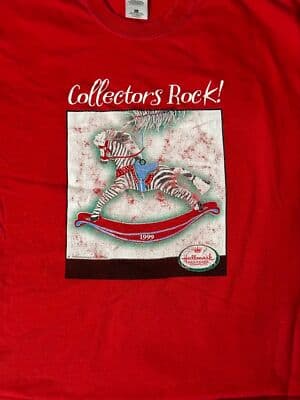 Vintage Hallmark Womens Christmas Rocks T-Shirt 2XL - Thumbnail 3