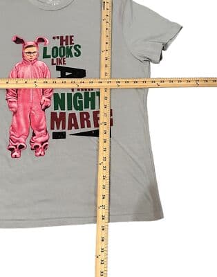Adult XL Christmas Story T-Shirt He Looks Like A Pink Nightmare - Thumbnail 2