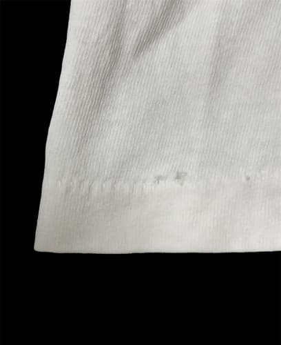 Vintage 90s Champion White Graphic T Shirt Size M Single Stitch Logo USA - Thumbnail 7