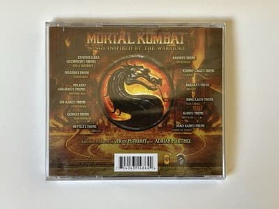 Mortal Kombat - Songs Inspired By The Warriors CD SEALED RARE Skrillex - Thumbnail 2