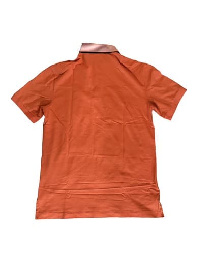 Polo Golf Ralph Lauren Pro Fit Orange Polo Shirt Size Medium Pima Cotton M - Thumbnail 4