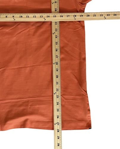 Polo Golf Ralph Lauren Pro Fit Orange Polo Shirt Size Medium Pima Cotton M - Thumbnail 3