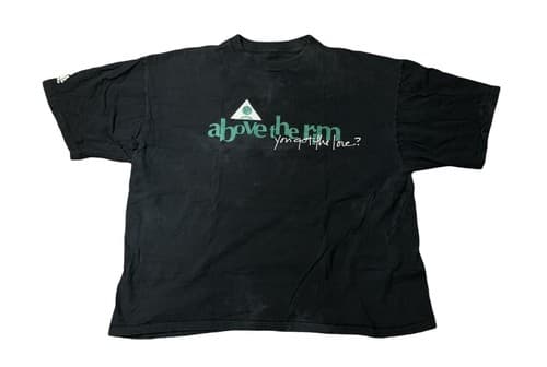 Vintage Above The Rim Hoopwear Shirt Hip Hop 2pac Faded 90s Men’s XL Single Stit