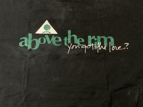 Vintage Above The Rim Hoopwear Shirt Hip Hop 2pac Faded 90s Men’s XL Single Stit - Thumbnail 4