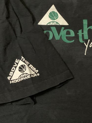 Vintage Above The Rim Hoopwear Shirt Hip Hop 2pac Faded 90s Men’s XL Single Stit - Thumbnail 5