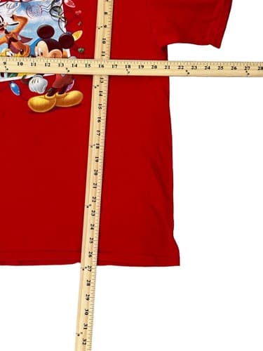 Vintage Disney Mickey And Friends Christmas Shirt Size Large - Thumbnail 5