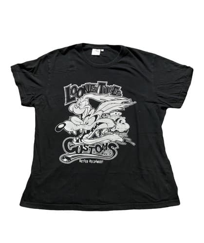 Officially Licensed Looney Tunes Customs T-Shirt Madrid XXL 23” XL Rare