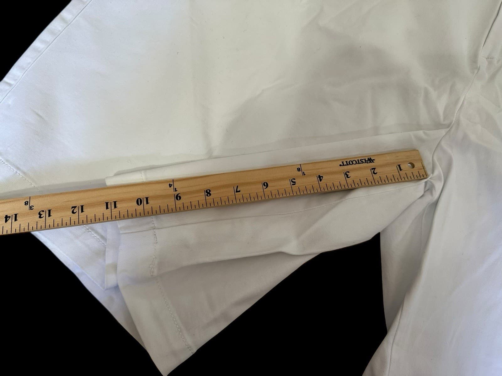 Nautica Size 50WBG White Cotton Deck Shorts New With Tag - Thumbnail 3