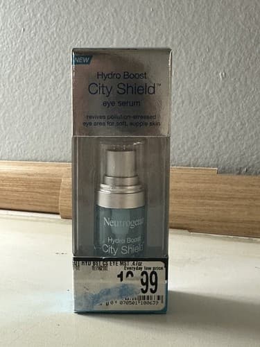 Neutrogena Hydro Boost City Shield Eye Serum - Hydrate & De-Stress Eyes 0.47 Oz
