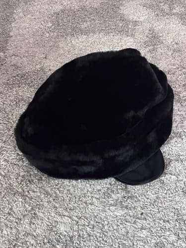 United Hatters Cap Millinery Wkrs Int Union Registered Larchmont Faux Fur VTG - Thumbnail 3