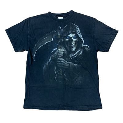 Tennessee River Grim Reaper Exile T-Shirt Men's Medium