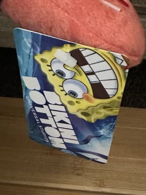 Patrick Plush SpongeBob Square Pants 2012 Bikini Bottom Rare W Tag Hawaiian Rare - Thumbnail 4