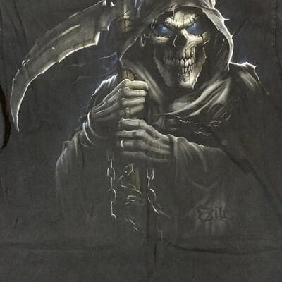 Tennessee River Grim Reaper Exile T-Shirt Men's Medium - Thumbnail 3