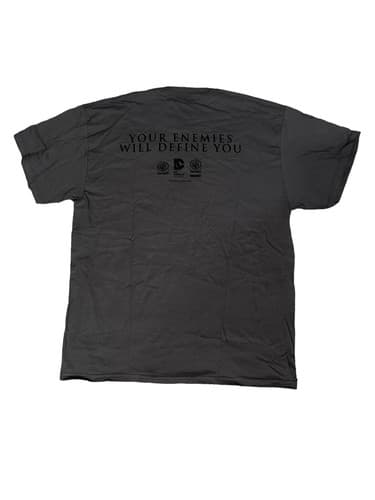 Mens Batman Arkham Origins Warner Brothers Video Game Promo T Shirt Grey XL 2013 - Thumbnail 3