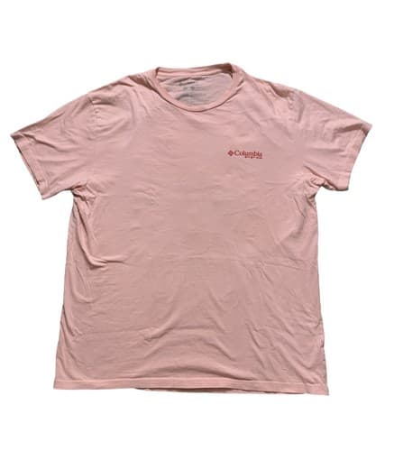 Columbia PFG Sportswear Company Men's T-Shirt Large Graphic Tee pink Southern - Thumbnail 3