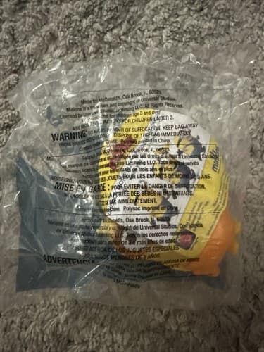 NEW 2015 McDonald's Minion #5 Talking Minions Caveman sealed - Thumbnail 2