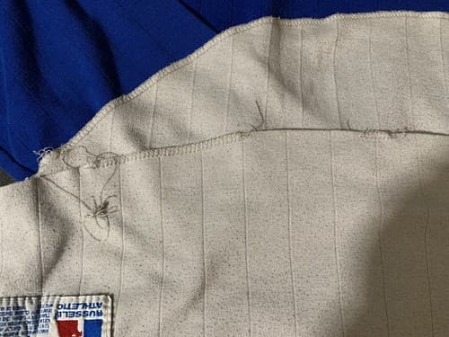 Men’s DUKE BLUE DEVILS Baseball Long Sleeve Russell Athletic Vintage Shirt - Thumbnail 7