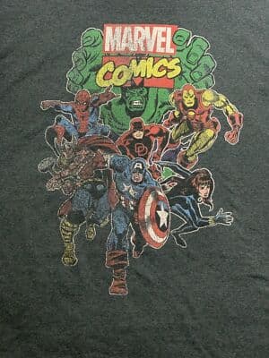 Vintage Marvel Comics Graphic Mens 3XL t-shirt - Thumbnail 2