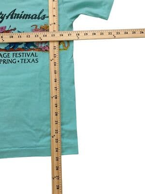 Vintage Single Stitch Texas Heritage Festival Party Animals Medium T-Shirt 80s - Thumbnail 7