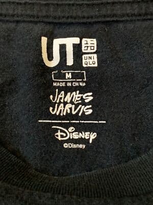 Mickey Mouse Uniqlo UT James Jarvis Disney T-Shirt Medium - Thumbnail 3